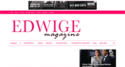 Desktop Screenshot of edwigemagazine.com